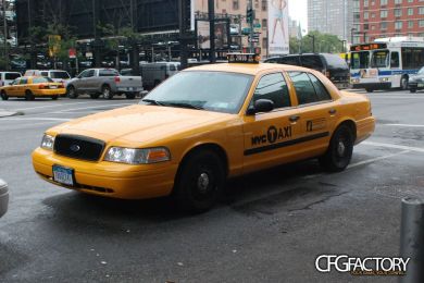 Crown Victoria NYC Taxi Undercover