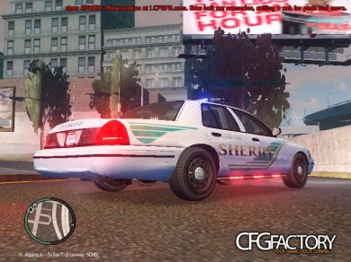Butte County Ford Crown Victoria Police Car ELS