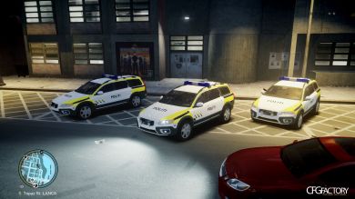 Norwegian Police XC70 Volvo