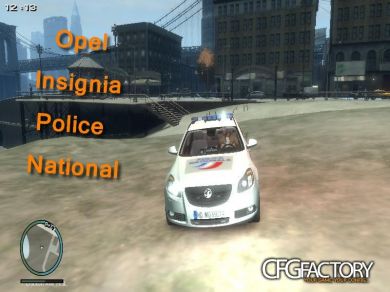 Opel Insignia Police National