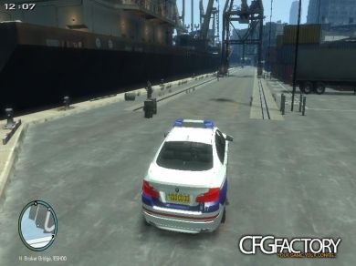 BMW 5 Series F10 Police National
