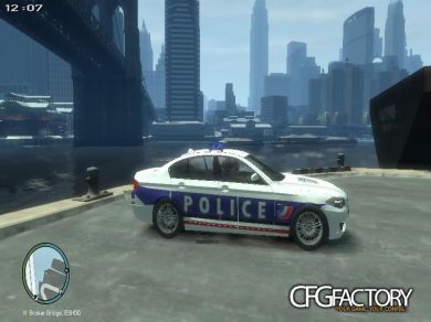 BMW 5 Series F10 Police National