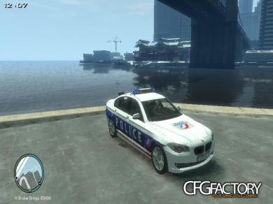 BMW 5 Series F10 Police National