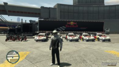 RedBull trailer texture