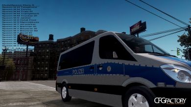 2013 Mercedes Benz Sprinter GruKw Polizei Pack