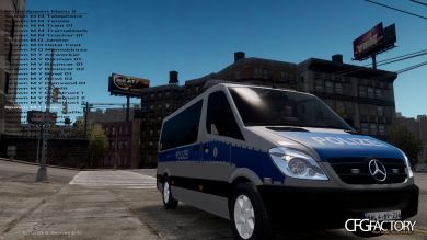 2013 Mercedes Benz Sprinter GruKw Polizei Pack