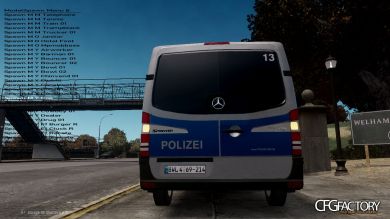 2013 Mercedes Benz Sprinter GruKw Polizei Pack