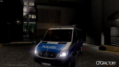2013 Mercedes Benz Sprinter GruKw Polizei Pack