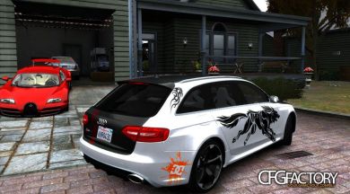 Paintjob 2013 Audi RS4 Avant