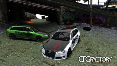 Paintjob 2013 Audi RS4 Avant