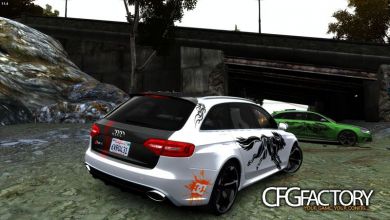 Paintjob 2013 Audi RS4 Avant