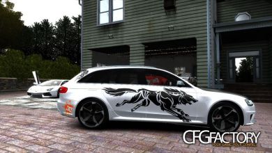 Paintjob 2013 Audi RS4 Avant