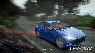206 SD Blue Sport Nom7 PaintJob