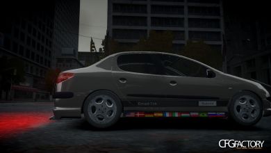 206 SD GTA4-MODS Paint Job & License Plate