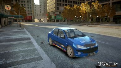 206 SD GTA4-MODS Paint Job & License Plate