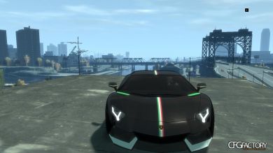 Lamborghini Aventador Tricolore Texture