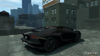 Lamborghini Aventador Tricolore Texture