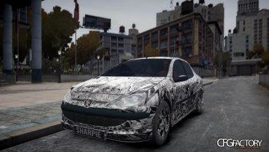 206 SD Sharpie Paint Job