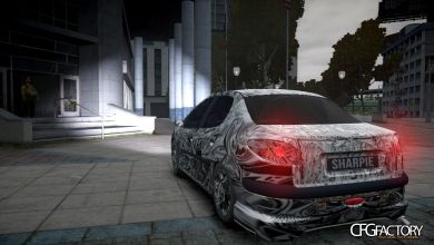 206 SD Sharpie Paint Job