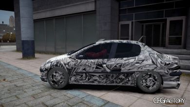 206 SD Sharpie Paint Job