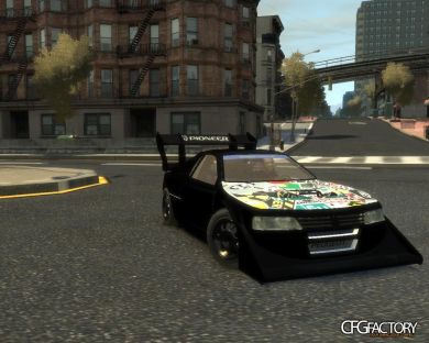 Peugeot 405 T16 PikesPeak (Black Edition+Sticker B