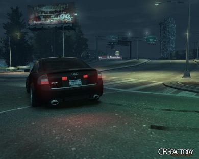 Audi RS6 Dimmed Taillights