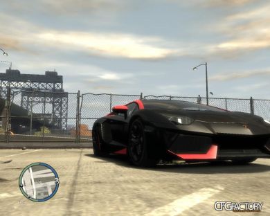 Aventador Bianco Rosso