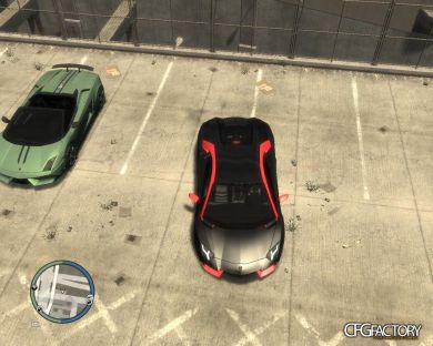 Aventador Bianco Rosso