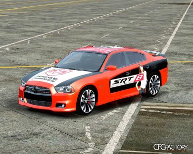 Dodge Charger SRT8 2012 Paintjob