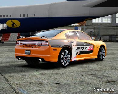 Dodge Charger SRT8 2012 Paintjob
