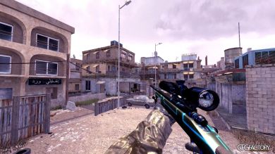 M40A3 blue stripes