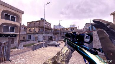 M40A3 blue stripes