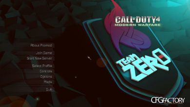 Team Zero Menu