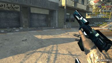 Desert Eagle nigt blue lines