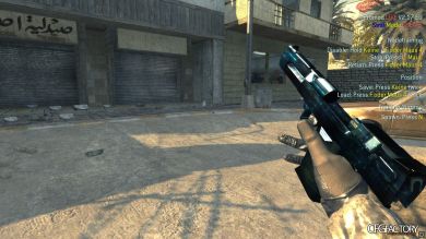 Desert Eagle nigt blue lines