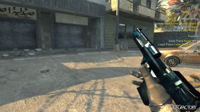 Desert Eagle nigt blue lines