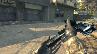 Desert Eagle nigt blue lines