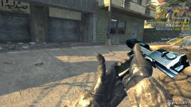 Desert Eagle nigt blue lines