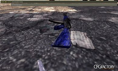 AK47 Blue Laminate Factory new