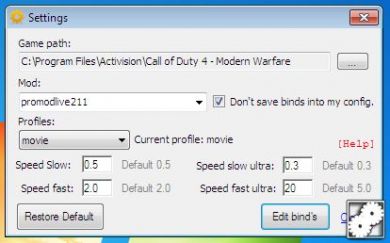 COD4 Demo Player