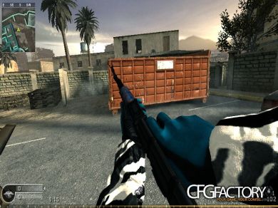 AK47 Blue Laminate Lines