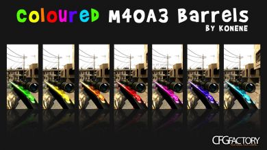Coloured M40A3 Barrel Pack