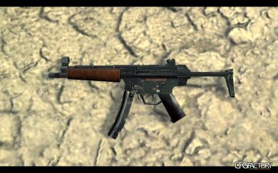 MP5 with Wood Grip