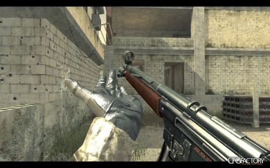 MP5 with Wood Grip