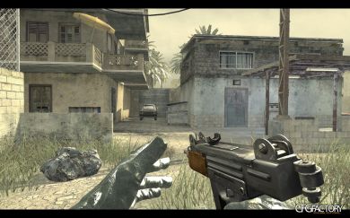 UZI with Wood Grip