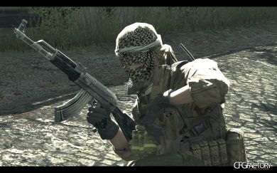 Silver AK-47