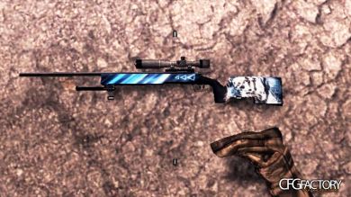Blue Neon Tiger