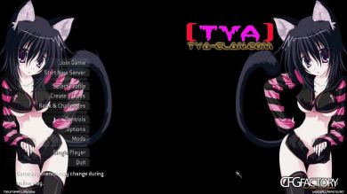 Kitty Girl Background