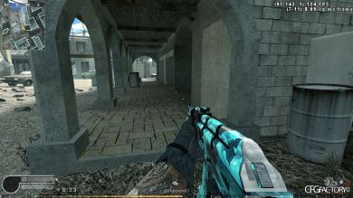 AK47 Blue Heat