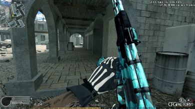 AK47 Blue Heat